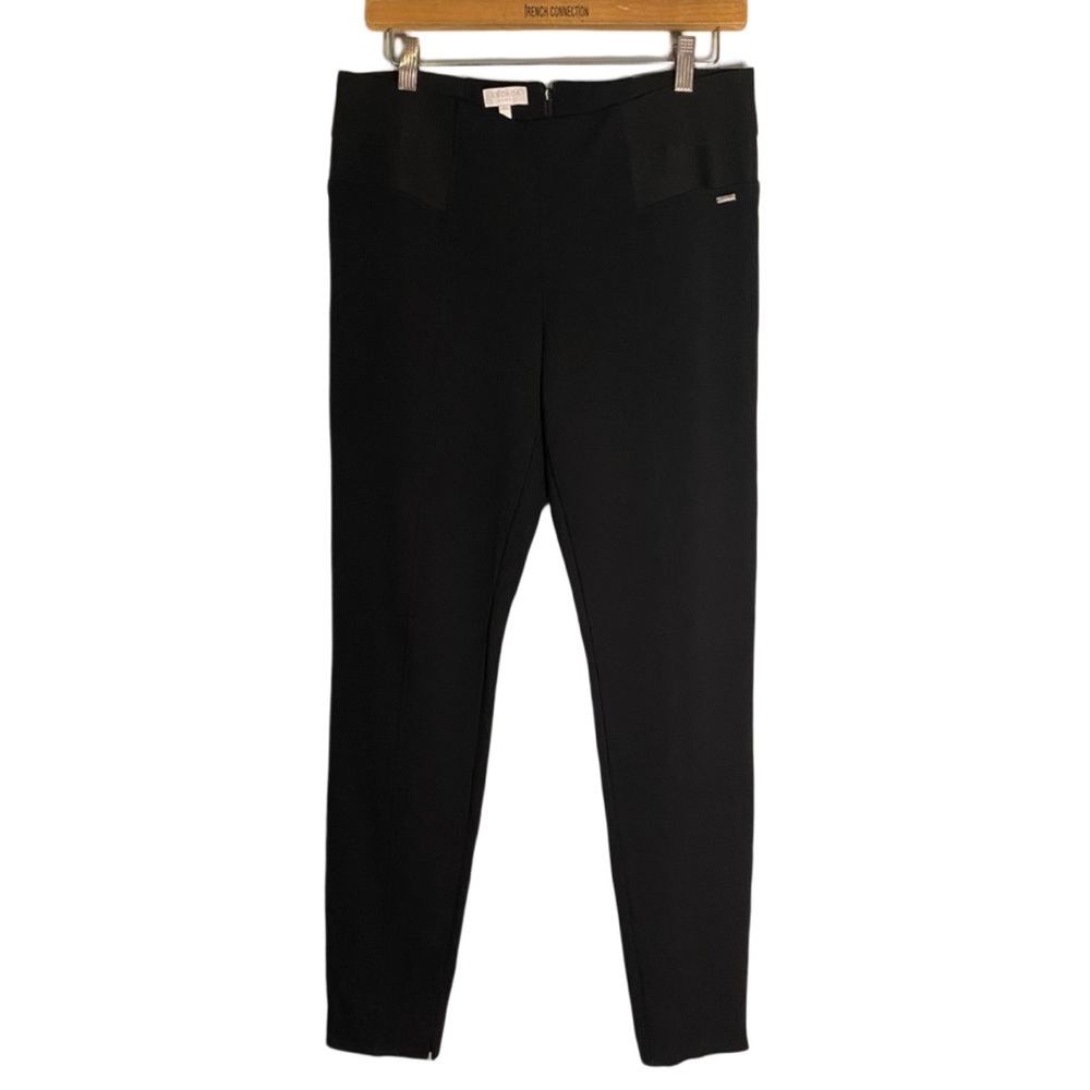 Escada Sport Black Skinny Back Zip Up Legging Pants EUC